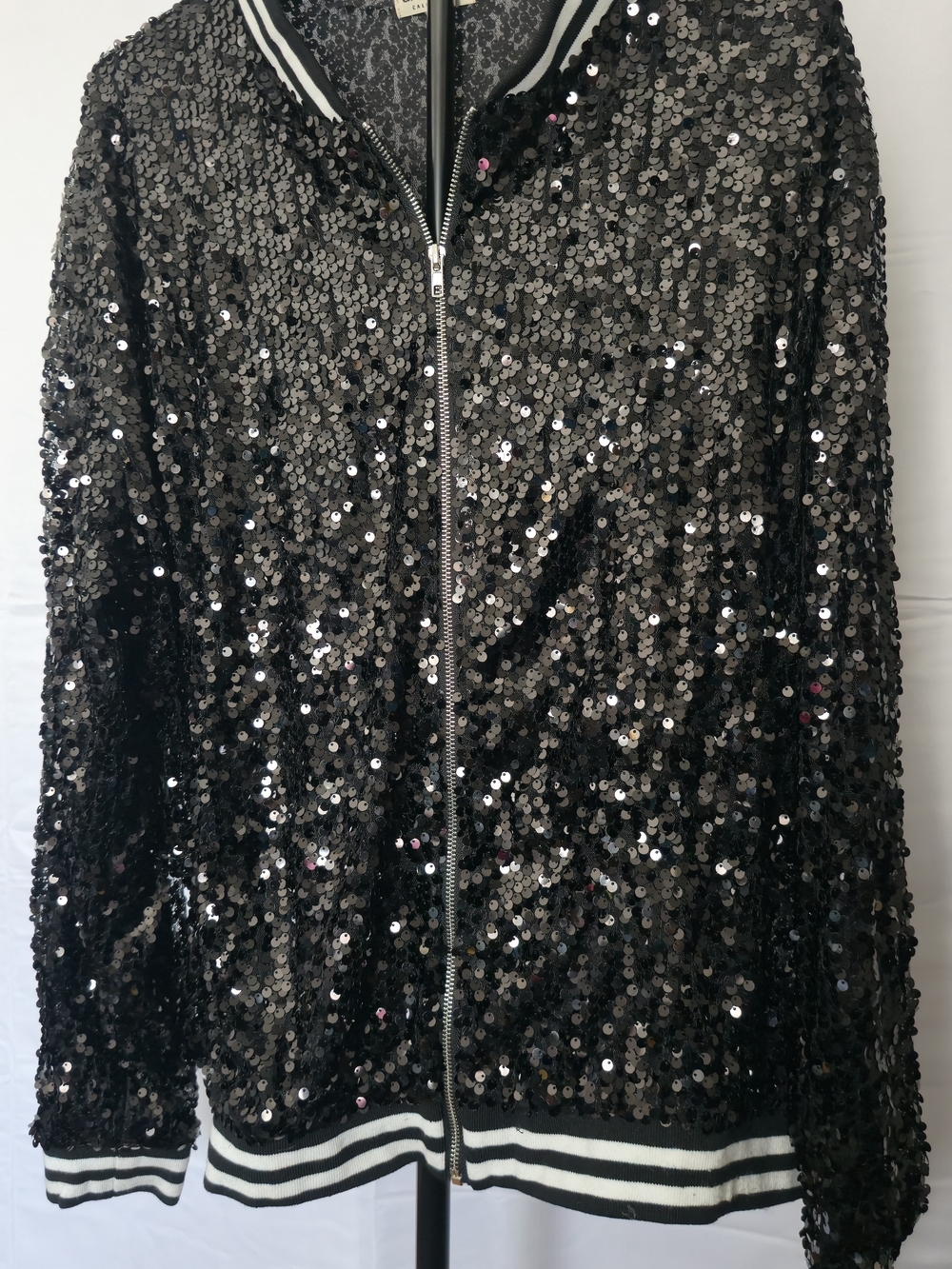 Sequin Jacket - Black Size 3XL